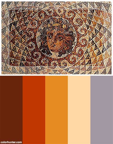 Ancient Intricacy Color Scheme From Colorhunter History Design