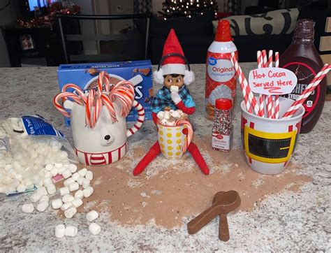 Elf On The Shelf Hot Cocoa Elf On The Shelf Hot Cocoa Stand Cocoa Mix