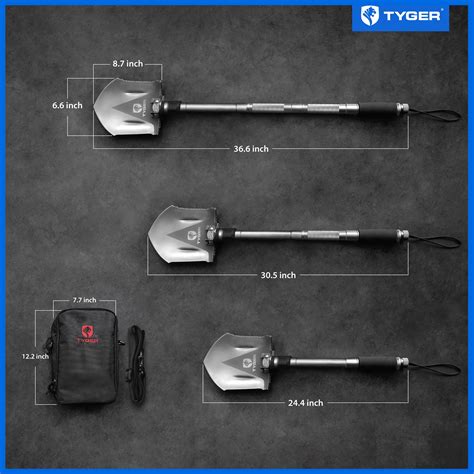 16-in-1 Multifunctional Shovel for Off-Roading, Camping, Outdoor ...