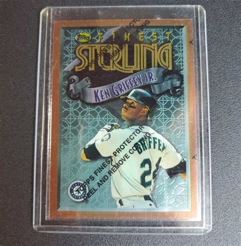 Yahoo Ken Griffey Jr Topps Finest Sterling