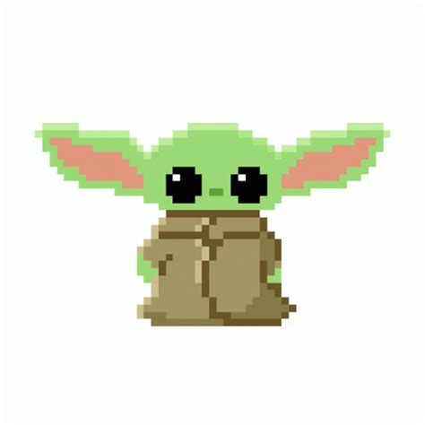 Grogu Baby Yoda Sticker Grogu Baby Yoda Yoda Discover Share GIFs