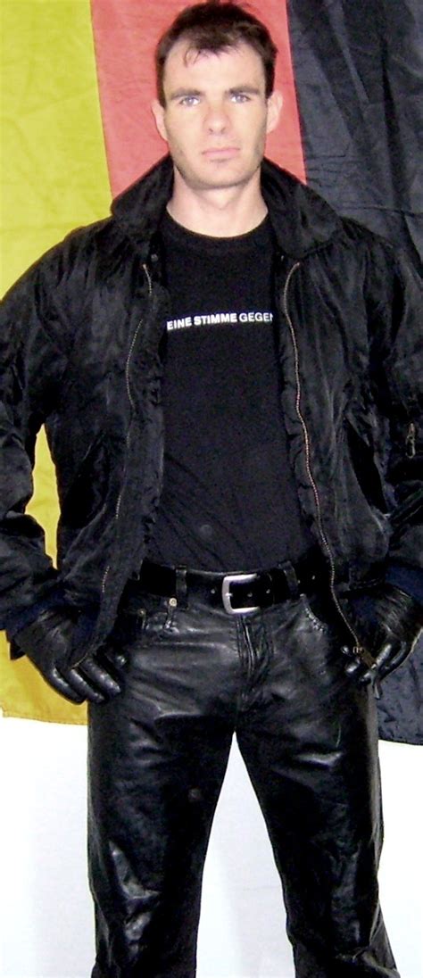 Pin By Chris Lagemann On Leather Fashion Men Leather Fashion Men Leather Jeans Men In Uniform