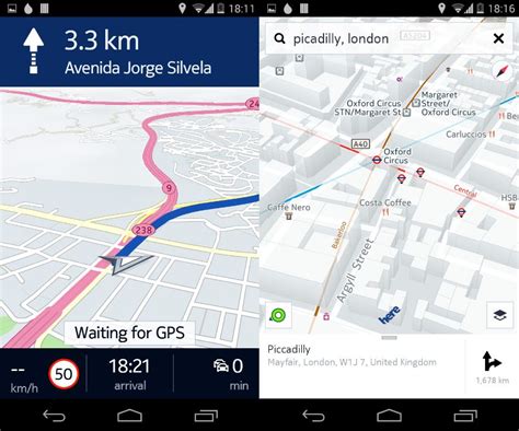 First Beta For Nokia Here Maps Now Available For Android