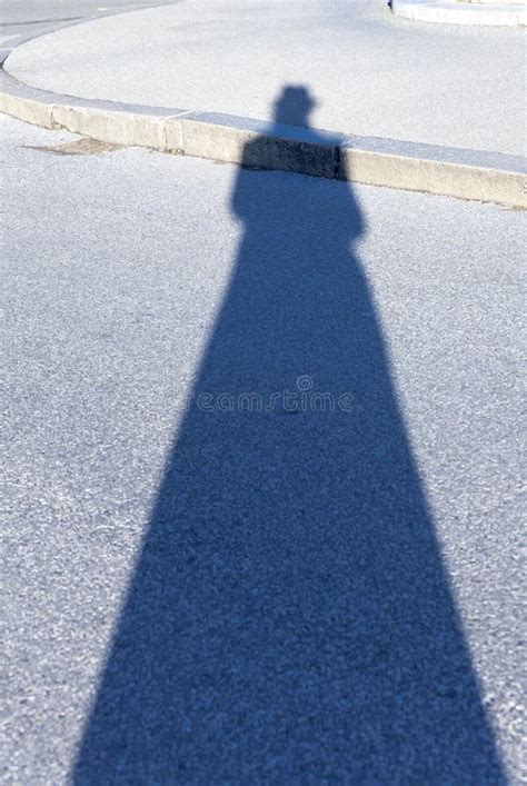 Shadow of the Man with the Hat Stock Photo - Image of bloodhound ...