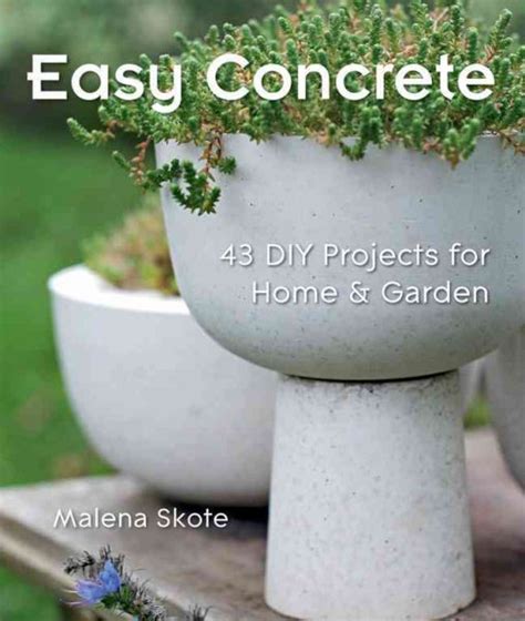 Crafts Easy Concrete 43 Diy Projects For Home And Garden