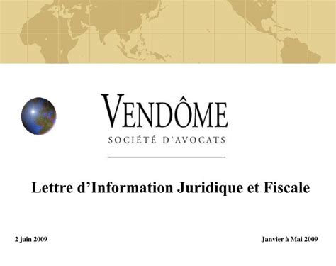 lettre dinformation juridique  fiscale  juin  janvier