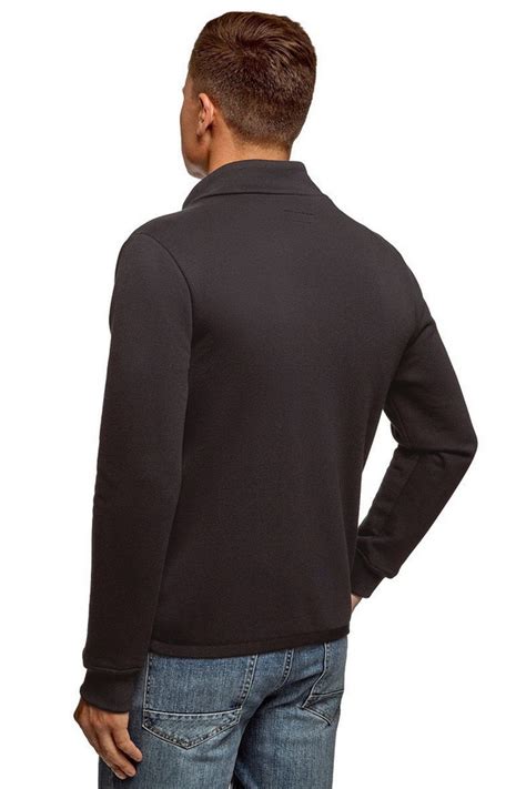 Черная мужская байка на молнии оптом в Беларуси - Одежда оптом в РБ