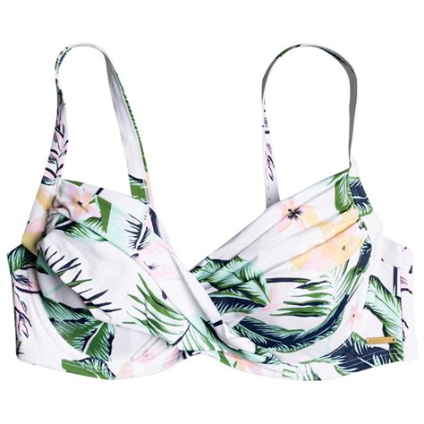 Roxy Roxy Bloom D Cup Wrap Bra Bikini Top Bikini Top Women S Buy