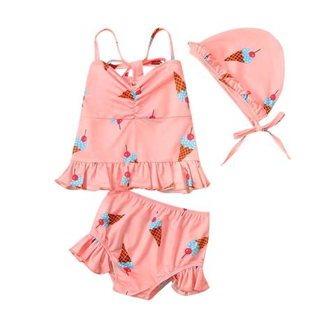 Baby Meisjes Cartoon Bikini Set Twee Stuk Baby Mei Vicedeal