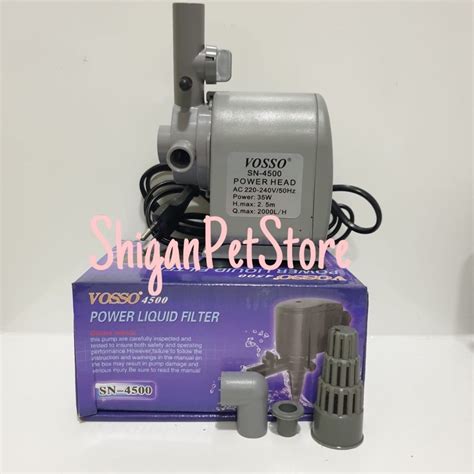 Jual Vosso Sn Power Head Pompa Air Celup Shopee Indonesia