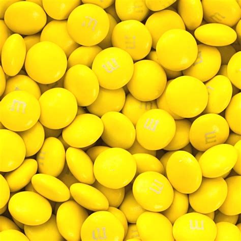 Mandms Yellow Half Nuts