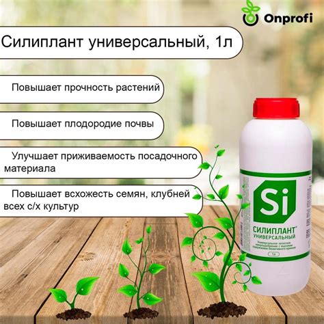 Силиплант универсальный жидкое микроудобрение 1л купить на OZON по ...