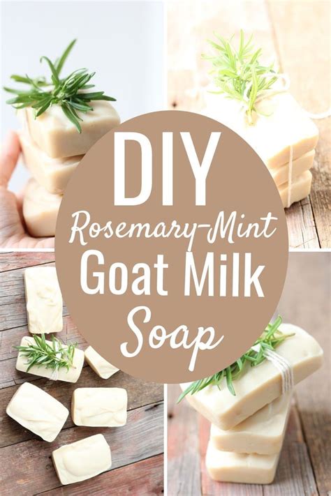 Homemade Rosemary Mint Goat Milk Soap The Frugal Farm Wife Goat