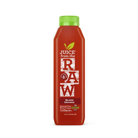 1 Bottle | Blood Orange Probiotics | Juice From the RAW® Juice From the ...