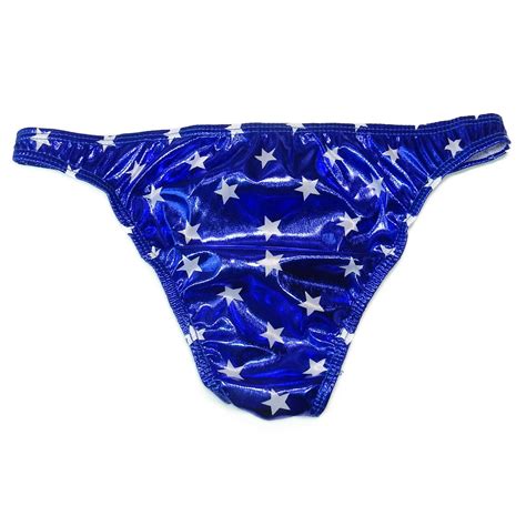 K Mens Metallic Sexy Bikini Tanga Pleather Black Bodybuilding Posing Gear Ebay