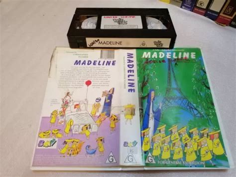 Madeline Rare Australian Kidz Vidz Vhs Issue Animated 995
