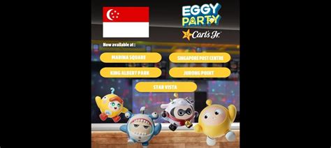 【情報】carls Jr X Eggy Party （蛋仔派對 新加坡，馬來西亞）！ 蛋仔派對 哈啦板 巴哈姆特