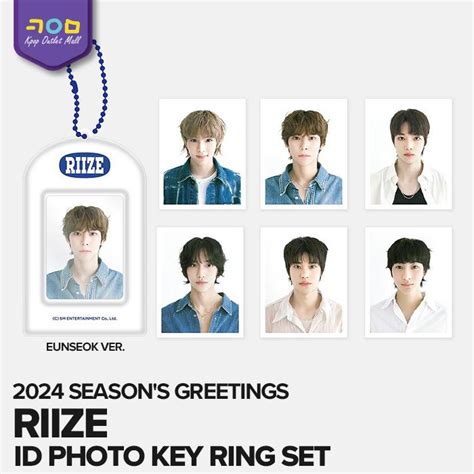 Riize Id Photo Key Ring Set Id