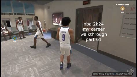 Nba 2k24 My Career Walkthrough Part 61 Xbox Series S Nba2k24gameplay