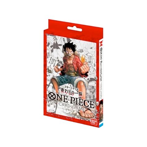 Comprar Mazo De Inicio Sombrero De Paja One Piece Juego De Cartas