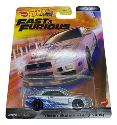 Hot Wheels Premium Velozes E Furiosos Nissan Skyline Gt R Frete Gr Tis