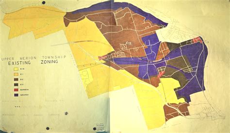 King Of Prussia Historical Society Township Zoning Maps Then Now And In Between