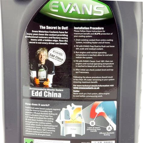 Evans Classic Cool Waterless Coolant 2 Litre Car Builder Solutions