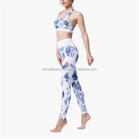 Custom Women Exercise Gym Wear Outfits Nude Yoga Sports Bra High Waist Leggings And Bra Piece