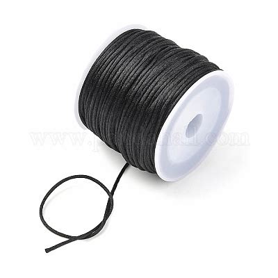 Wholesale M Nylon Rattail Satin Cord Pandahall