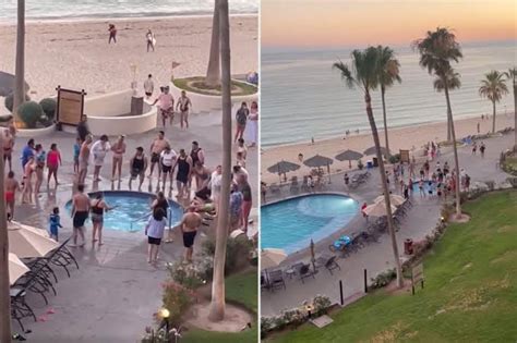 People In SCREAMS As Two Are Electrocuted In Hot Tub At Mexico Hotel One Is DEAD