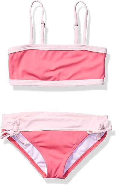 Billabong Girls Sol Searcher Tank Two Piece Swim Set Bikini Sunset