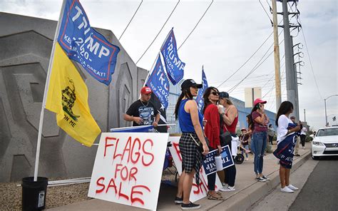 Hundreds Gather Outside Maricopa Election Center For Third Day Of Protests