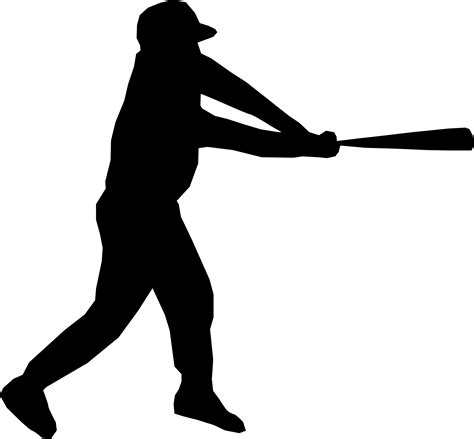 Baseball Player Silhouette Silhouette Clip Art Silhouette