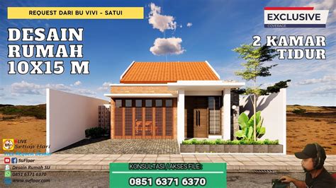 Desain Rumah Modern Minimalis Request Dari BU VIVI SATUI Dgn Luas