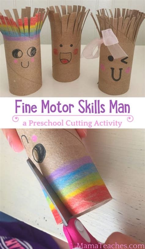 Cutting Activity For Preschoolers Fine Motor Skills Man Mama Teaches