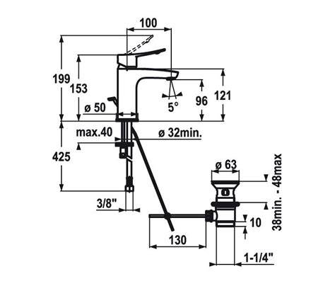 Kwc Monta Lever Mixer With Pop Up Valve Architonic