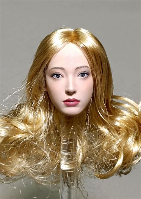 HOT STUFF Flaming Toys Asian Beauty Head Sculpture 1 6