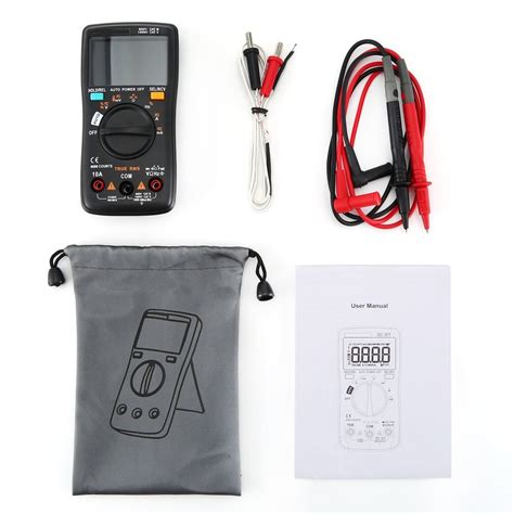 ZT102A NCV Digitale Multimeter AC/DC Volt Amp Mete... – Grandado