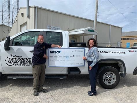 Cass County Ema Receives Nipsco Public Safety Grant