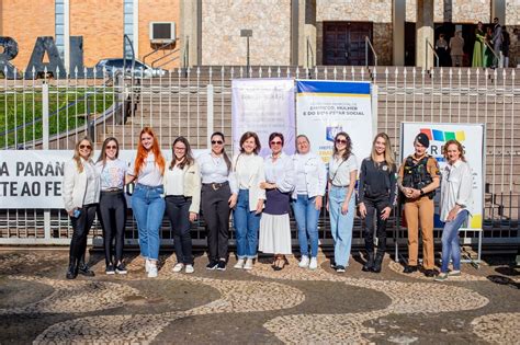 Campanha Paraná Unido No Combate Ao Feminicídio Teve Atividades Em