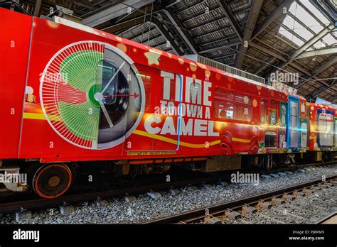 Manila, Philippines - Apr 12, 2017. A train at LRT station in Manila ...