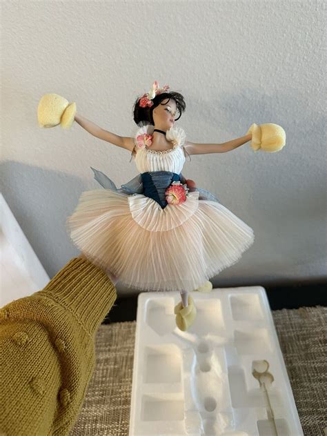 Lighter Than Air Barbie Doll Porcelain Prima Ballerina Edgar Degas