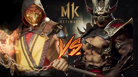 Scorpion Vs Shao Kahn Youtube