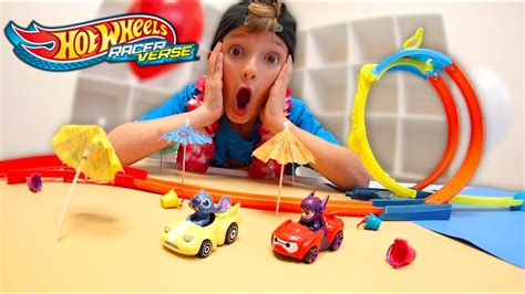 FATHER SON ULTIMATE CAR RACE Hot Wheels Racerverse YouTube