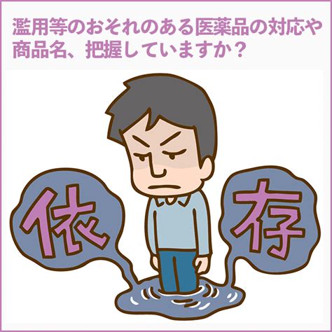 濫用等のおそれのある医薬品の対応や商品名、把握していますか？ 株式会社ズー メディカル ポータルサイト