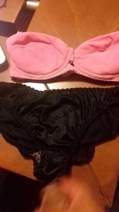 Cum In Stolen Black Satin Panties And Bra Gay Man Porn Xhamster