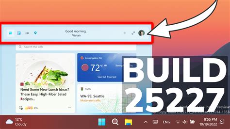 New Windows 11 Build 25227 New Widgets UI Start Menu Changes