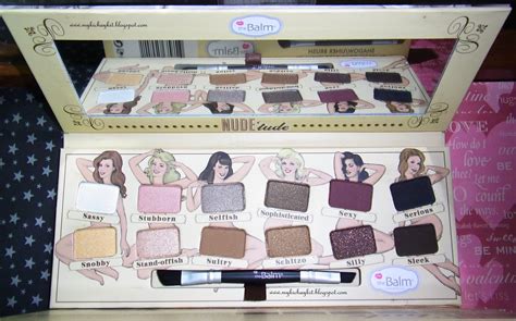 My Kichay Kit REVIEW TheBalm Nude Tude Eyeshadow Palette Swatches