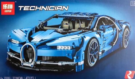 Bugatti Chiron Skala Klocki Technics Lepinz Godne Z Sulech W