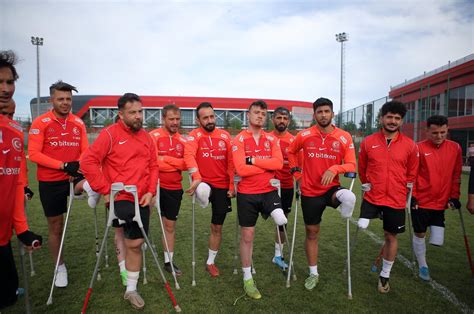 Turkish Amputee Football Team Aim To Retain Champions Throne Daily Sabah